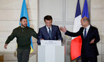 Зеленски поиска от Франция и Германия тежко въоръжение и съвременни изтребители Зеленски поиска от Франция и Германия тежко въоръжение и съвременни изтребители
