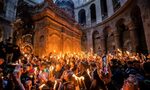 Благодатният огън слезе в катедралата на Божи гроб в Йерусалим