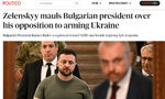 "Политико": Зеленски направи на пух и прах българския президент "Политико": Зеленски направи на пух и прах българския президент