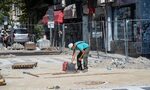 Пет години, усещат се като цял живот: ремонтите на две улици в центъра на София продължават