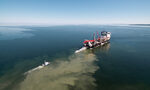 Финландия и Естония проверяват подводен газопровод, прекъснат от "вероятна експлозия" Финландия и Естония проверяват подводен газопровод, прекъснат от "вероятна експлозия"