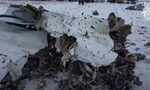 Кадри от дрон показват мястото на катастрофата на руския военен самолет край Белгород