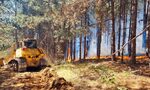 Големият пожар в Свиленградско е тръгнал от косачка на земеделец