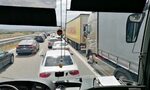 Около 5 км опашка от автомобили се образува преди Кулата