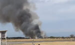 Кадри от мястото на катастрофата с военния самолет (видео) Кадри от мястото на катастрофата с военния самолет (видео)