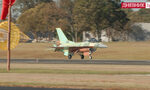 Първият тестови полет на първия български изтребител F-16 (видео)