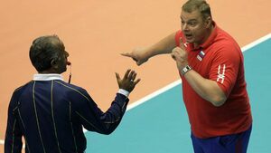 Владимир Алекно обвини съдията за загубата с 2:3 от Сърбия