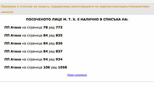 Фалшивите ЕГН-та с еднакви цифри ще бъдат премахнати от регистъра с партийните подписки