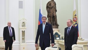 Кери ще договаря в Москва с Путин политическото бъдеще на Асад