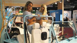 Фотогалерия: Жените край колите на автосалона в Париж