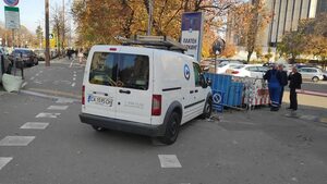 Автомобил на Центъра за градска мобилност паркирал в нарушение в София