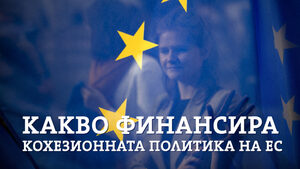 Какво финансира кохезионната политика на ЕС (видео)