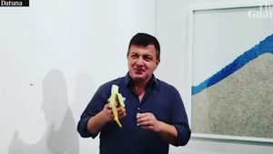 Грузинец изяде арт инсталация, струваща 120 000 долара