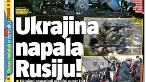 "Украйна нападна Русия: в Сърбия медиите застанаха зад Путин, Вучич - не съвсем