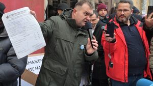 Протестът на БОЕЦ пред съдебния съвет мина със засилена полицейска охрана