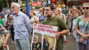Снимка на деня: Протестът в защита на Благомир Коцев призова за по-радикални действия