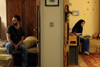 Handout photo of Peyman Moadi in a scene from the Iranian film "A Separation"
