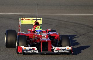 Ferrari Formula One driver Massa of Brazil drives in Jerez