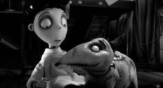 Publicity photo from animated film "Frankenweenie"