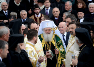 Церемония по интронизация наа българският патриарх Неофит