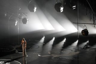 Jennifer Hudson performs a song from "Dreamgirls" at the 85th Academy Awards in Hollywood