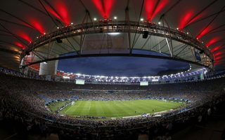 A general view of the 2014 World Cup final between Germany and Argentina at the Maracana stadium in Rio de Janeiro