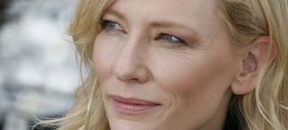 Cast member Cate Blanchett poses during a photocall for the film "Carol" in competition at the 68th Cannes Film Festival in Cannes