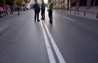 ПРОТЕСТ НА СЛУЖИТЕЛИТЕ НА МВР ПОЛИЦИЯ СРЕЩУ РЕШЕНИЕТО НА ФИНАНСОВИЯ МИНИСТЪР
