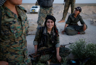 The Wider Image: On patrol with the Sinjar Resistance Units