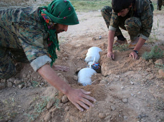 The Wider Image: On patrol with the Sinjar Resistance Units