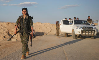 The Wider Image: On patrol with the Sinjar Resistance Units