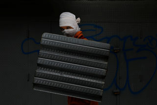 The Wider Image: Venezuela's shield-bearing protesters