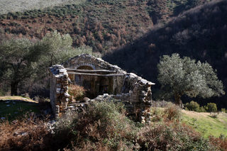 A general view of The Orthodox Church of Saint Athanasios in Muzina