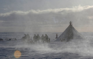 The Wider Image: Russian voting starts early for reindeer herders