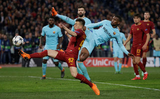 Champions League Quarter Final Second Leg - AS Roma vs FC Barcelona