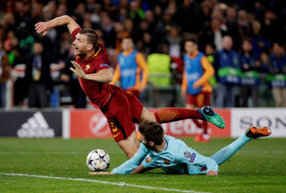 Champions League Quarter Final Second Leg - AS Roma vs FC Barcelona