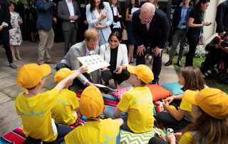 The Duke and Duchess of Sussex in Australia