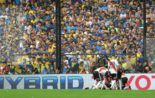 Copa Libertadores Final - First Leg - Boca Juniors v River Plate
