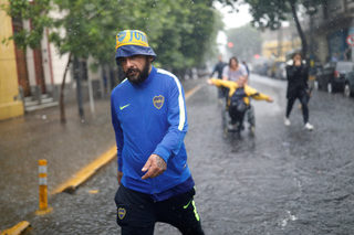 Copa Libertadores Final - First Leg - Boca Juniors v River Plate