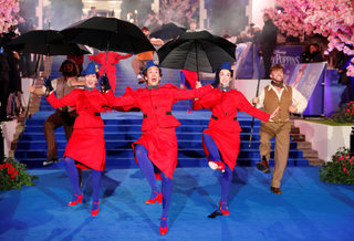 The European premiere of "Mary Poppins Returns" in London