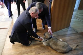 Russian President Vladimir Putin visits Serbia