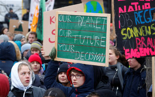 "Fridays for Future" protest against coal and for climate protection in Berlin