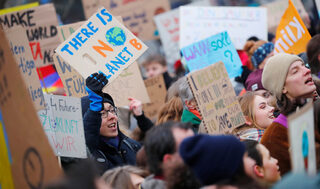 "Fridays for Future" protest against coal and for climate protection in Berlin
