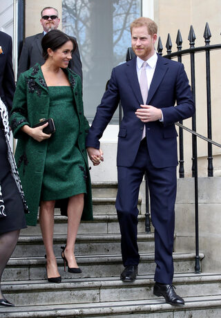 Britain's Prince Harry and Meghan, Duchess of Sussex attend a Commonwealth Day youth event in London