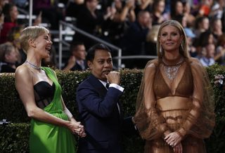 77th Golden Globe Awards - Arrivals - Beverly Hills, California, U.S., January 5, 2020 - Charlize Theron and Gwyneth Paltrow