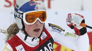 Линдзи Вон се опитва да бъде Мария Шарапова на ските