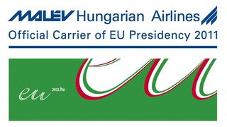 <span class="highlight">Малев</span> - официален превозвач за унгарското председателство на Европейския съюз