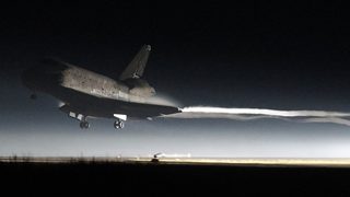 Фотогалерия: Последното кацане на совалката