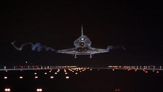 Фотогалерия: Последното кацане на совалката