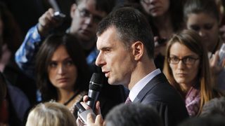 Олигархът Прохоров официално започва война с Кремъл